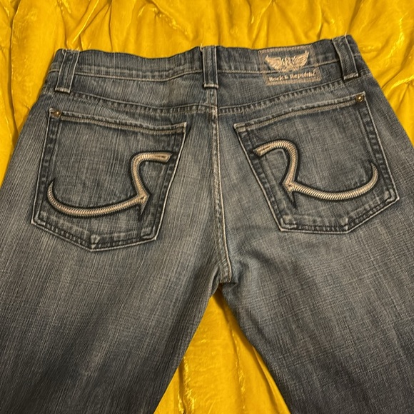 Rock and Republic size 36 straight leg denim - Picture 4 of 4